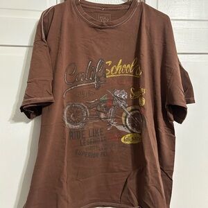 Full Tilt Chocolate Brown Tee